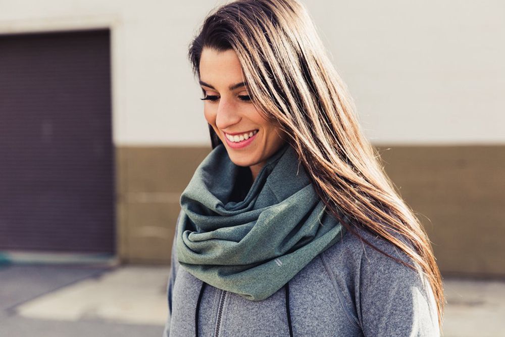 NOBULL To & From Infinity Scarf - Army - Ireland (6284WUTHX)